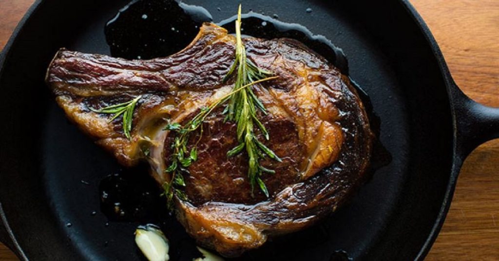 Mouth Melting PanFried Rosemary Ribeye Steak Eat Out Loud