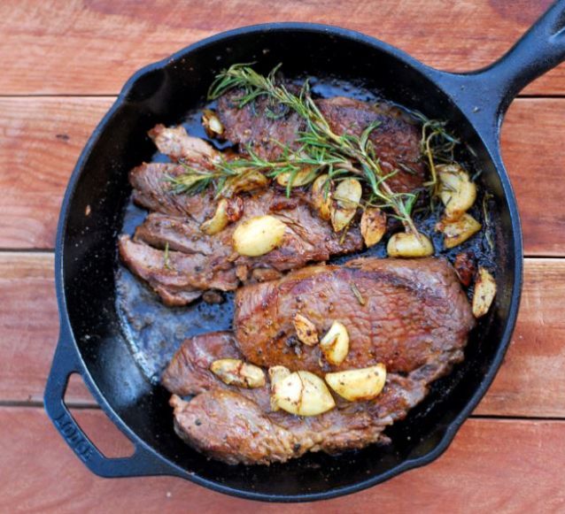 Mouth Melting Pan Fried Rosemary Ribeye Steak Eat Out Loud 